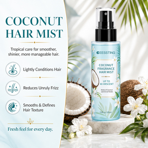 Spray Parfumé pour Cheveux en Gros – Brume Capillaire Quotidienne Rafraîchissante Longue Durée Parfum Noix de Coco pour l'Été et la Plage - Product Image 4