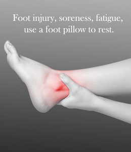 Repose-pieds pour sous le bureau au travail - Repose-pieds polyvalent avec housse lavable, coussin en mousse - Product Image 6