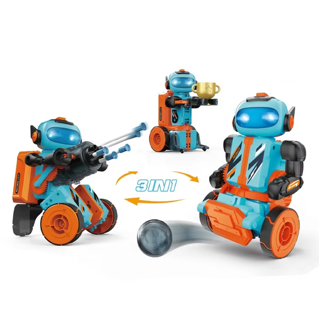 Toys and Game STEM Intelligent Programmable Toy Building Block Set Educational Remote Control Robot for Kids