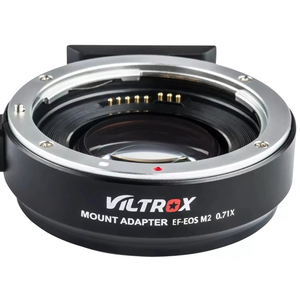 อะแดปเตอร์เลนส์ Viltrox EF-EOS M2 AF 0.71X Multi-Material Speed Booster สำหรับ M2/M3/M5/M6/M10/M50/M100 แบบ Non-Full Frame - Product Image 1