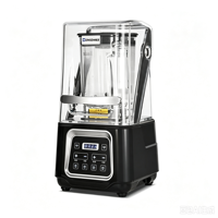 Blender commercial HENGZHI pour comptoir, pour la préparation de smoothies et le broyage de glace, multifonctionnel, vitesse réglable, pour les boutiques de bubble tea