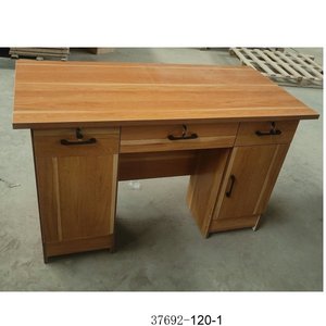 Escritorio de Oficina Moderno con Gabinete de Almacenamiento de Madera, Diseño Contemporáneo para Oficina en Casa, Independiente 37692-120-1 - Product Image 5