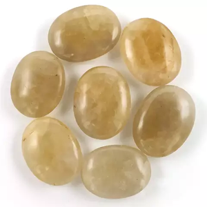 Figura de Aventurina Amarilla Natural |   Forma ovalada pulida a mano |   Decoración del Hogar Feng Shui |   Cristal de Luz Lunar para Exportación |   Venta al por mayor - Product Image 3