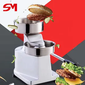 Mais novo design de hambúrguer imprensa hambúrguer patty fabricante
