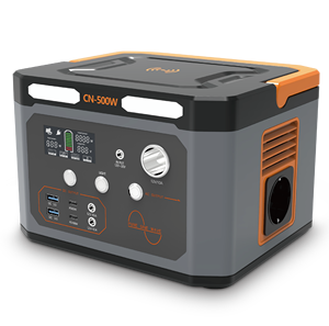 JSWA-300ポータブル発電所純粋な正弦波86,400mAhバッテリー300W (600Wピーク) 懐中電灯緊急バックアップ - Product Image 1