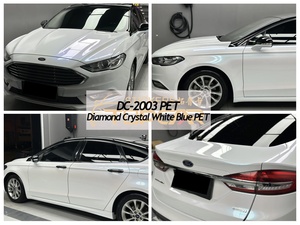 Film de protection de carrosserie TOPCAR de haute qualité avec effet cristal diamant blanc vert changeant de couleur et matériau PVC anti-UV Protection UV à 99% - Product Image 3