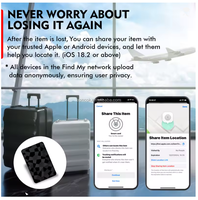 Nouveau mini traceur GPS tendance, dispositif intelligent anti-perte, chercheur de clés, porte-monnaie, bagages, animal de compagnie, enfant, chien, chat, dispositif de suivi de voyage