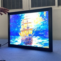 Cadres d'affiches LED rétroéclairées avec images d'anime 16x24 24x36 27x40, boîte à lumière LED noire, impressions d'art pour la chambre à coucher, le salon, la décoration de la maison