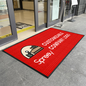 Đặt Hàng Số Lượng Lớn Cao Su Trở Lại Lối Vào Thảm Sàn Dirt Trapper Không Thấm Nước <span class=keywords><strong>Polypropylene</strong></span> Thương Mại Thảm Cho Nhà Hàng Khách Sạn Các Cửa Hàng - Product Image 2