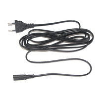 Câble d'extension 1,5 m CA 7A 250V 10m avec connecteur C7 femelle mâle Schuko Euro ICE VDE, assemblage et réassemblage 3 broches IEC C7