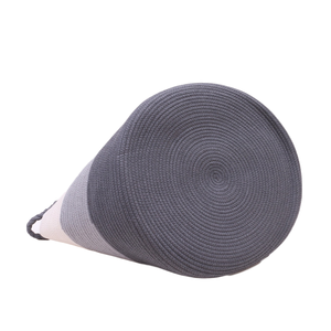 Fabricants personnalisé en gros surdimensionné tresse riz <span class=keywords><strong>blanc</strong></span> gris doublure coton corde <span class=keywords><strong>panier</strong></span> <span class=keywords><strong>de</strong></span> <span class=keywords><strong>rangement</strong></span> tissé - Product Image 4