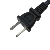 Cordon d'alimentation 125V à 2 broches homologué UL 360 °   Connecteur rotatif NEMA femelle pour lisseur et fer à boucler - HENG-WELL