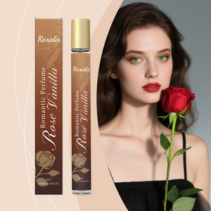 Parfum floral romantique à la rose et à la vanille 15ml Portable pour femmes - Product Image 5