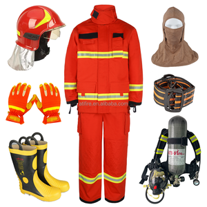 Nomex Feuerwehranzug EN469 Aramid Schutzkleidung Feuerwehruniform Feuerbekämpfungs-Kleidung Feuerwehr-Outfit CE-Zertifiziert - Product Image 1