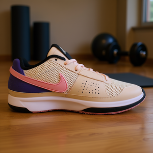 Zapatillas Nike Ja 1 para Hombre, para Entrenamiento Cruzado, Color Rosa y Negro, Parte Superior de Malla, Suela de Goma, Entresuela de EVA, Hechas en Vietnam - Product Image 2