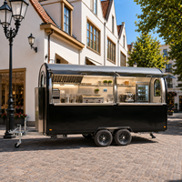 Remorque de vente ambulante Etodevice 13 pieds pour boulangerie, restauration rapide, boissons et crèmes glacées