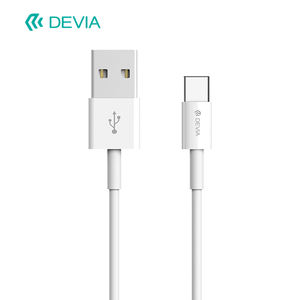<span class=keywords><strong>C</strong></span>âble de téléphone portable <span class=keywords><strong>Devia</strong></span> blanc <span class=keywords><strong>USB</strong></span> 2.0 vers type-<span class=keywords><strong>c</strong></span> 5V 2A,1M fil de cuivre pur TPE charge de données - Product Image 5