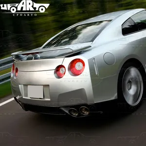 Haosheng Nhà Máy ABS Sợi Carbon OEM Phong Cách Phía Sau Cánh Spoiler Cho Nissan GTR R35 2009 2010 2011 2012 2013 2014 2015 2016 2017