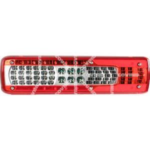 Feu arrière droit Covind avec réflecteur et alarme de recul, compatible avec RANGE T EURO 6 FH EURO 6 FM EURO 6 (7422800386) RRT/630 - Product Image 1