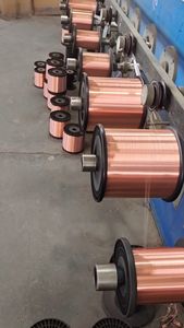 Fio de Cobre Revestido de Alumínio e Magnésio CCAM <span class=keywords><strong>0.18mm</strong></span> por Atacado com Alta Condutividade e Resistência à Corrosão - Product Image 3