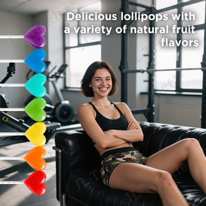 โมโนไฮเดรตพลังงานกัมมี่ครีเอตินอมยิ้มสำหรับการเจริญเติบโตของกล้ามเนื้ออมยิ้มก่อนออกกำลังกายอาหารเสริมครีเอทีน - Product Image 6