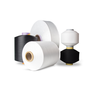 Пряжа из микрофибры 100% полиэстера, нитки 150/192F/2 S + Z для чистки стен - Product Image 1