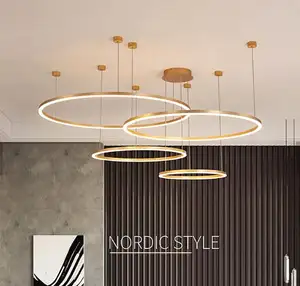 Lampu Plafon Nordic, Dekorasi Rumah Mewah Perlengkapan Pencahayaan Liontin untuk Rumah Hotel Ruang Tamu