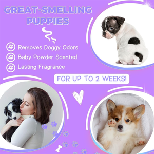 犬シリーズ子犬グルーミングナチュラル犬用シャンプーコンディショナーアロエベラpHバランス保湿感肌用-26.4 ozラグジュアリー - Product Image 4