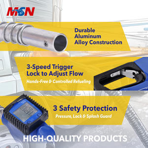 Précision MSN ±0,5 %, 25 ml/rev. par rotation, débit de 12 à 60 L/min pour buse de distribution automatique de carburant - Product Image 4