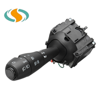 Direksiyon kolonu otomatik araba gösterge ışığı boynuz kombinasyonu anahtarı 8201167988 RENAULT Dacia Logan Mk2 2012-2019 için
