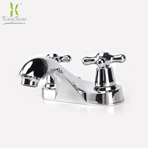 Kangxuan thiết bị vệ sinh hiện đại sang trọng lỗ duy nhất nhựa Chrome phòng tắm rửa lưu vực máy trộn vòi 4 "Nhà vệ sinh - Product Image 3