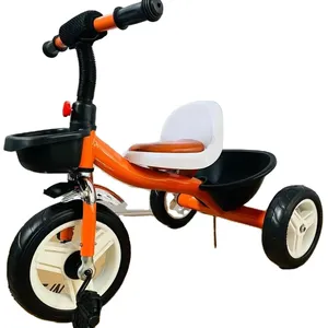 Nouveau modèle 4 en 1 tricycle pour enfants fabriqué en Chine tricycle pour bébé avec boîte de rangement