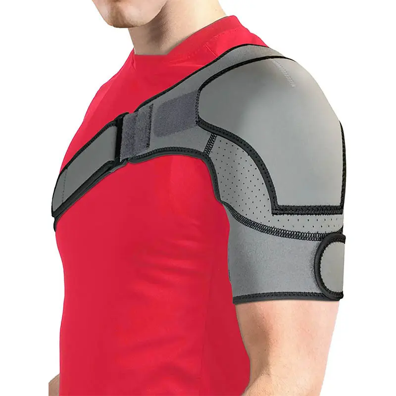 Gray Back Posture Shoulder Support Brace to relieve injury joint pain relief shoulder pain relief