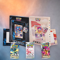 YQ Pokemoned Chinesische Karte Hisuian Typhlosion Lucario Karten-Display Sammelbare TCG Booster Box Sammelkarten Brettspiele