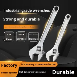 Cấp công nghiệp có thể điều chỉnh cờ lê thiết lập đa chức năng hộ gia đình lớn-mở cao su-tráng công cụ đo lường số liệu bán buôn - Product Image 4