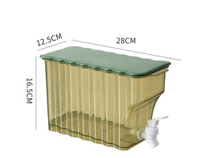 <span class=keywords><strong>Distributeur</strong></span> de boissons glacées en plastique avec robinet sans fuite <span class=keywords><strong>Distributeur</strong></span> de boissons pour réfrigérateur avec robinet pour fête - Product Image 6