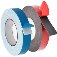 Bande adhésive en mousse double face noire en PE/EVA/PU/EPDM, personnalisée, à haute adhérence, pour montage et étanchéité