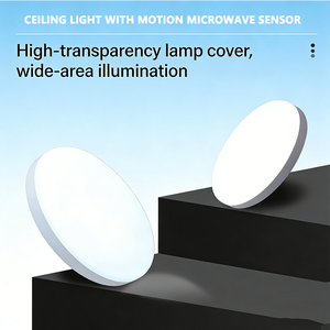 Lampe à détecteur de mouvement facile à installer pour l'extérieur, jardin, cour, escalier, 18 W, induction radar automatique, <span class=keywords><strong>plafonnier</strong></span> - Product Image 6