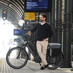 Bicicleta Eléctrica Urbana de Trekking con Marco Bajo, Sensor de Torque, Freno Hidráulico, Carga Rápida de 3h, Asistencia al Pedaleo, <span class=keywords><strong>Shimano</strong></span> de 8 Velocidades, Stock en la UE - Product Image 1
