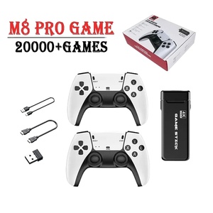 M8Pro 4K Ultra HD Wireless Game Stick <b>Mini</b> <b>TV</b> Console Plug And Play Retro Video Dongle With Two Dual Rocker Gamepads Wholesale - Product Image 1