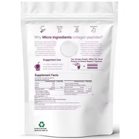 Poudre multi de peptides de collagène de micro ingrédients avec de la biotine, vitamine c, peptides de poudre de collagène d'acide hyaluronique