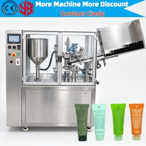 Máquina Automática de Llenado y Sellado de Tubos Cosméticos YB-FW35, Llenadora de Tubos Blandos con Bomba de Pistón Servo, Llenado de Alta Precisión - Product Image 1