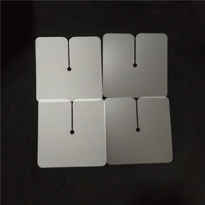100pcs scudi del protettore di calore <span class=keywords><strong>per</strong></span> estensione dei capelli PVC singolo foro distanziatore separatore quadrato parrucchiere Styling parrucchiere - Product Image 1