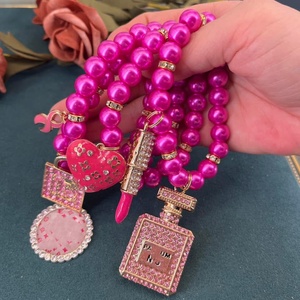 Women's DIY Luxury Astronaut Metal Designer <strong>Charms</strong> <strong>Beads</strong> <strong>Bracelet</strong> Gold Plated Inspired Designer Cute Style <strong>Beads</strong> <strong>Bracelets</strong> - Product Image 4