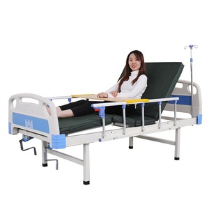 Cama de Hospital Manual Hongtong de 2m X 90cm, Multifuncional, de Acero Inoxidable, para Cuidado de Ancianos - Product Image 3