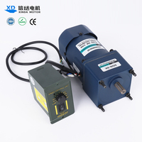 Xinda Moteur à engrenages à courant alternatif monophasé personnalisé 110v 220V 380v Moteur électrique à induction avec régulateur de vitesse