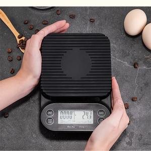 เครื่องชั่งครัวอิเล็กทรอนิกส์ขนาดเล็ก 3 กก. ความแม่นยำ 0.1 กรัม เครื่องชั่งดิจิตอลสำหรับชั่งอาหาร กาแฟ พร้อมฟังก์ชั่นจับเวลา สำหรับใช้ในครัวเรือน - Product Image 2