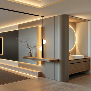 Feuilles de <span class=keywords><strong>stratifié</strong></span> HPL modèle compact Kangnuo 4mm d'épaisseur avec finition grain de bois résistant au feu pour dessus de table de <span class=keywords><strong>cuisine</strong></span> panneaux de porte - Product Image 6