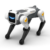 Perro Robot Inteligente con IA, Control por Voz, Control Remoto, Acciones Acrobáticas, Juguete Interactivo