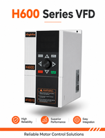 Controlador de Velocidad de Motor VFD, Inversor de Frecuencia Variable, Accionamiento de Motor de CA Monofásico 220V 0.75KW 2.2KW para Bomba de Agua y Elevador